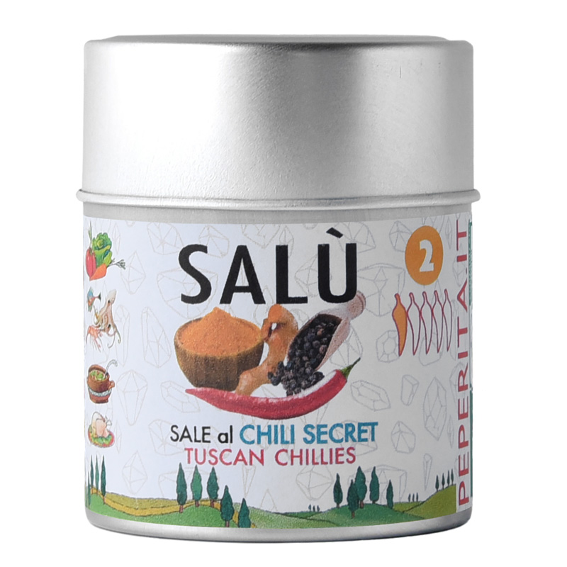 Chili Secret Health Kit (Turmeric, Pepper and Chili) with 2 Salts, 1 EVO Oil Dressing and 1 Chili Secret Sauce