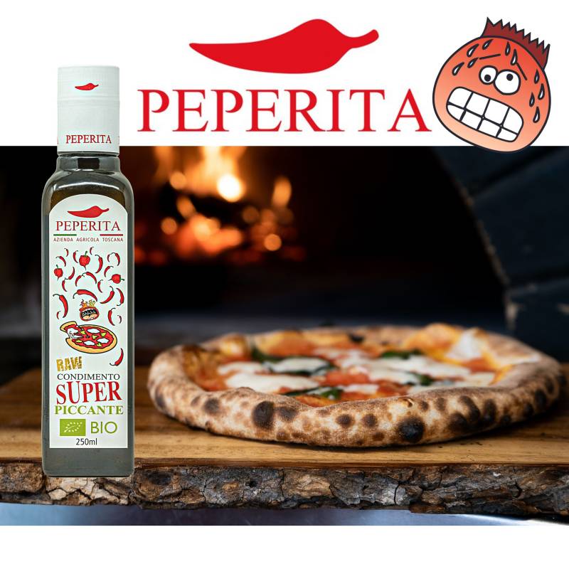 Bio Gewürz-Öl 'Super Hot' für Pizza