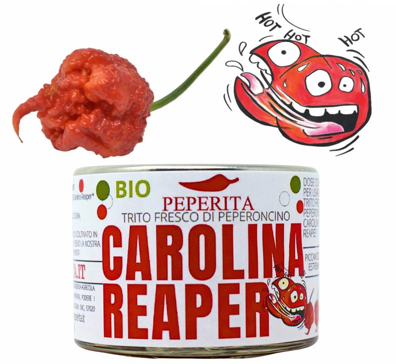 Bio Carolina Reaper - frisch gemahlen
