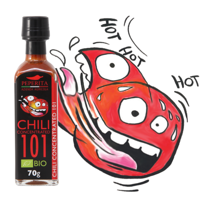 Spicy Sauce 101/100 made with Organic Chilli