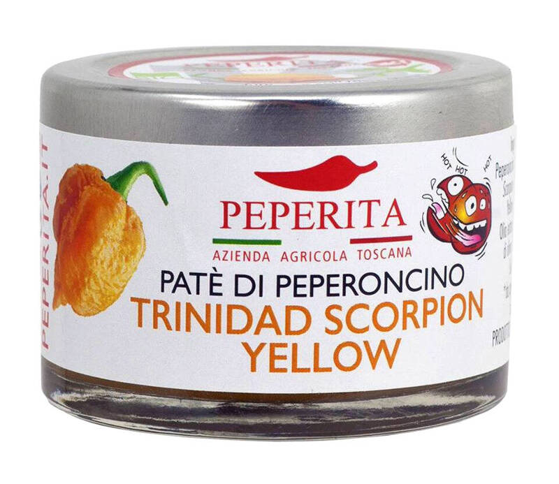 Trinidad Scorpion Moruga Yellow Chilli Organic Paté